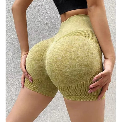 Short Gym Women‘S Gym Shorts High Elasticity Yoga Clothing Absorbent Short Sets Push up Pants Cycling Jogging Fitness Legging