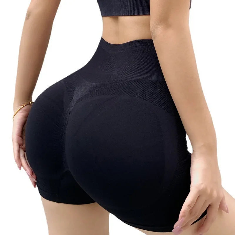 Short Gym Women‘S Gym Shorts High Elasticity Yoga Clothing Absorbent Short Sets Push up Pants Cycling Jogging Fitness Legging